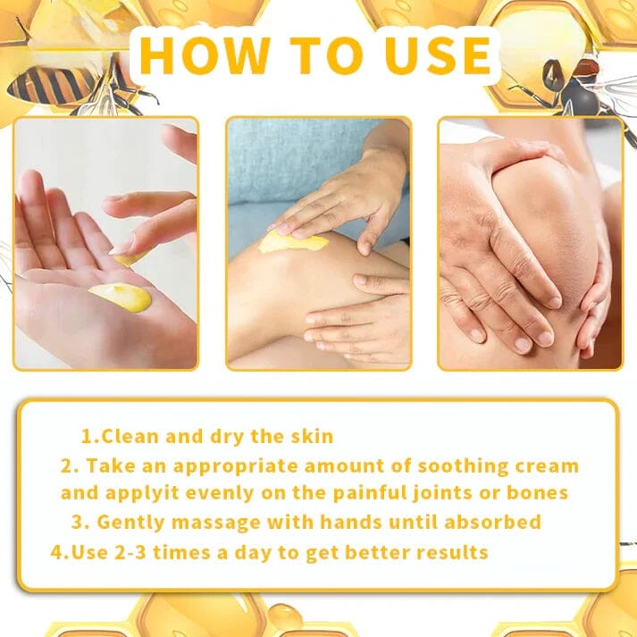 Flysmusβ’ Bee Venom Pain-Relief Bone Healing Creamππ π