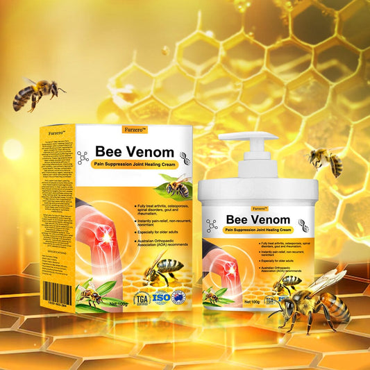 Furzeroβ’ Bee Venom Pain Suppression Joint Healing Cream (π©πΌββοΈAAOS Recommended)
