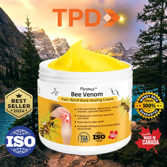 Flysmusβ’ Bee Venom Pain-Relief Bone Healing Cream(π·πππππ
ππ ππππ πππππππππ πππ π¨ππππππππ, π΄πππππ, π©πππ π·πππ, π²ππππ, π©πππ, πΊπππππ
πππ, π―πππ, πΎπππππ, π―πππ
π)π