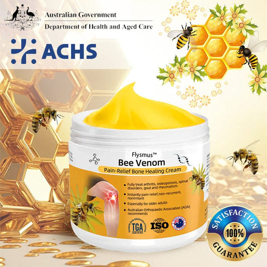 Flysmusβ’βοΈBee Venom Pain-Relief Bone Healing Cream(Specially for older adults & AOA recommends)